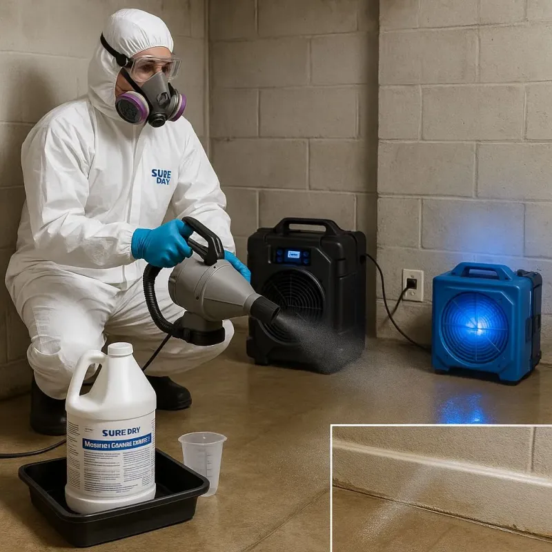 Sanitization and Odor Removal process in Lake Brownwood, TX