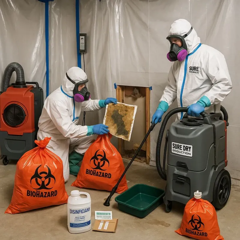 Contaminated Water Handling Protocols process in Lake Brownwood, TX