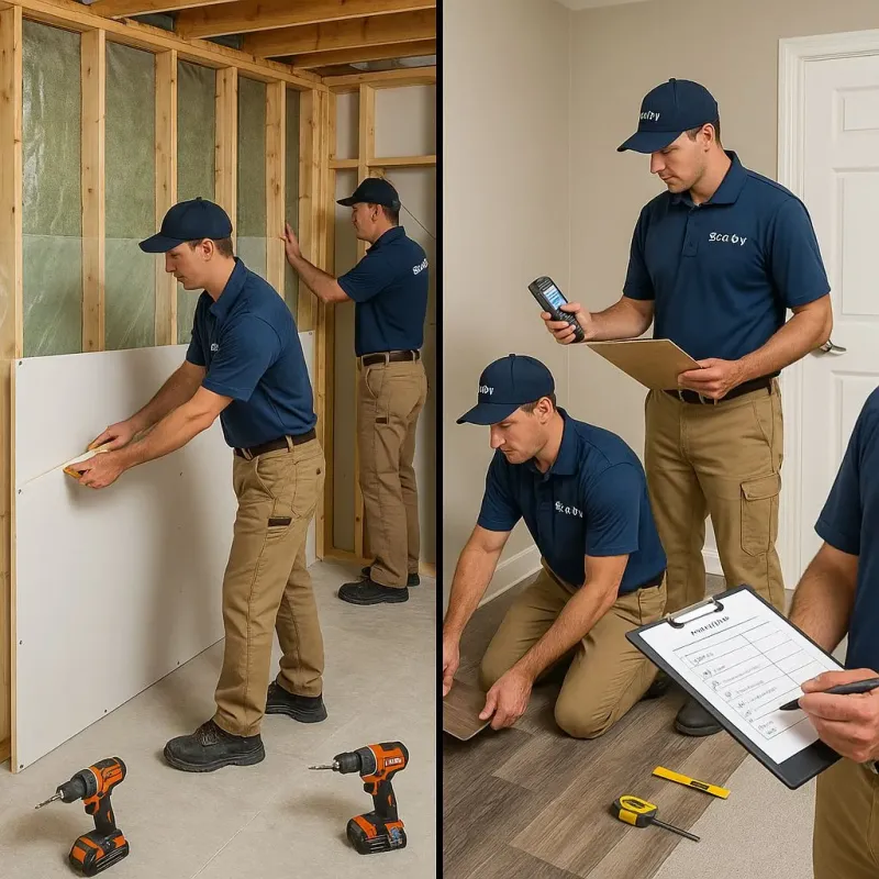 Repairs and Reconstruction process in Lake Brownwood, TX
