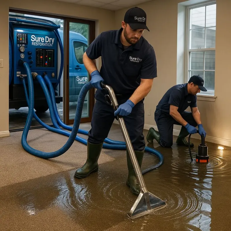 Water Extraction and Removal process in Lake Brownwood, TX